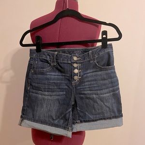 Denim Cuffed Shorts - Simply Vera
